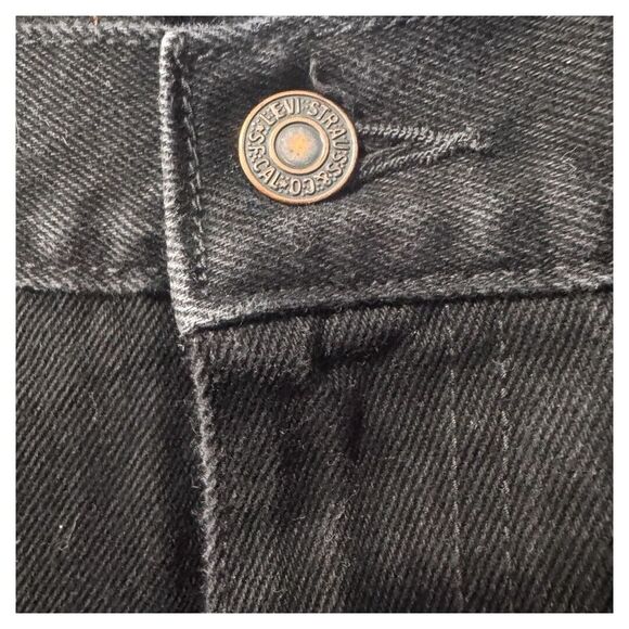 Levi's 2005 orange tag black jeans‎ men's 38x30 - Picture 7 of 7